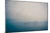 A Yacht Moored on Blue Water-Clive Nolan-Mounted Photographic Print