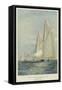 A Yacht Race-William Lionel Wyllie-Framed Stretched Canvas