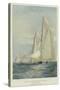 A Yacht Race-William Lionel Wyllie-Stretched Canvas