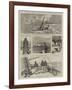 A Yacht Voyage from England to North America-null-Framed Giclee Print