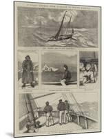 A Yacht Voyage from England to North America-null-Mounted Giclee Print