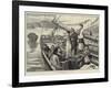 A Yachting Cruise, Becalmed-William Heysham Overend-Framed Giclee Print