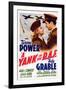 A Yank in the R.A.F., L-R: Betty Grable, Tyrone Power, 1941-null-Framed Art Print