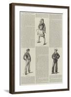 A Yarn About Naval Costumes-William Heysham Overend-Framed Giclee Print