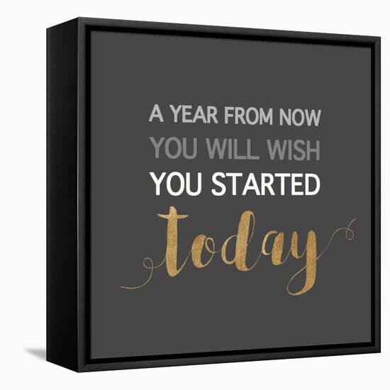 A Year from Now…-Bella Dos Santos-Framed Stretched Canvas