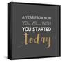 A Year from Now…-Bella Dos Santos-Framed Stretched Canvas