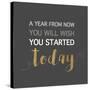 A Year from Now…-Bella Dos Santos-Stretched Canvas