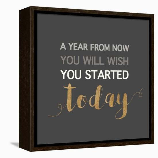 A Year from Now…-Bella Dos Santos-Framed Stretched Canvas