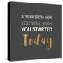 A Year from Now…-Bella Dos Santos-Stretched Canvas