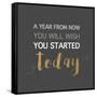 A Year from Now…-Bella Dos Santos-Framed Stretched Canvas