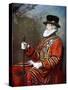 A Yeoman of the Guard, C1905-John Everett Millais-Stretched Canvas