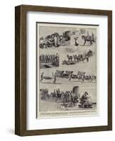 A Yeomanry Field Hospital in Action, Scenes at Roodeval-Henry Marriott Paget-Framed Giclee Print