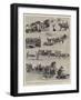 A Yeomanry Field Hospital in Action, Scenes at Roodeval-Henry Marriott Paget-Framed Giclee Print