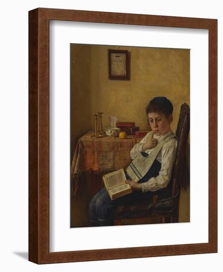 A Yeshiva Boy-Isidor Kaufmann-Framed Giclee Print