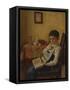 A Yeshiva Boy-Isidor Kaufmann-Framed Stretched Canvas