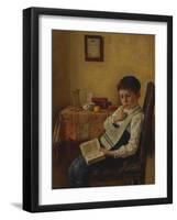 A Yeshiva Boy-Isidor Kaufmann-Framed Giclee Print