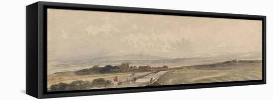 A Yorkshire Road-Peter De Wint-Framed Stretched Canvas
