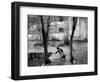 A Young Afghan Girl Carries Water from a Well to Her Family-null-Framed Photographic Print