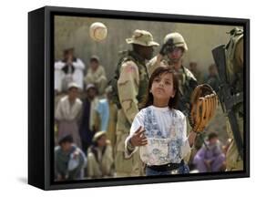 A Young Afghan Girl Named Hatira-null-Framed Stretched Canvas