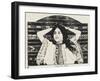 A Young Arab Girl from Tangiers, Morocco-null-Framed Photographic Print