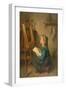 A Young Artist (Oil on Canvas)-Paul Soyer-Framed Giclee Print