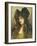 A Young Beauty in a Black Hat-Albert Lynch-Framed Giclee Print