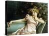 A Young Beauty-Vittorio Reggianini-Stretched Canvas