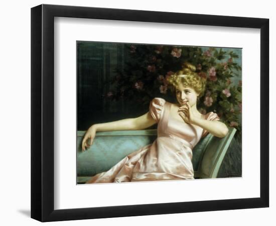 A Young Beauty-Vittorio Reggianini-Framed Giclee Print