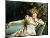 A Young Beauty-Vittorio Reggianini-Mounted Giclee Print