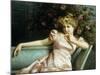 A Young Beauty-Vittorio Reggianini-Mounted Giclee Print