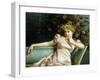 A Young Beauty-Vittorio Reggianini-Framed Giclee Print