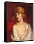 A Young Beauty-Albert Lynch-Framed Stretched Canvas