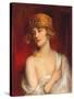 A Young Beauty-Albert Lynch-Stretched Canvas