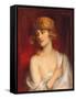 A Young Beauty-Albert Lynch-Framed Stretched Canvas