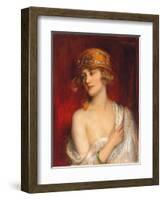 A Young Beauty-Albert Lynch-Framed Giclee Print