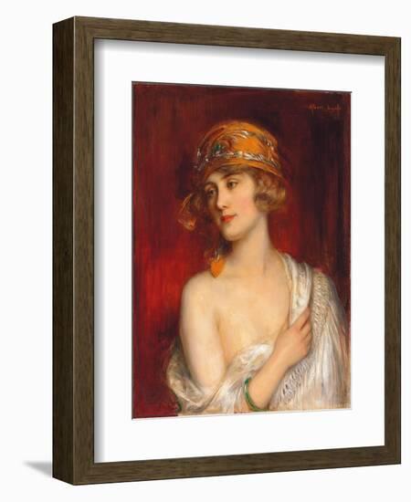 A Young Beauty-Albert Lynch-Framed Giclee Print