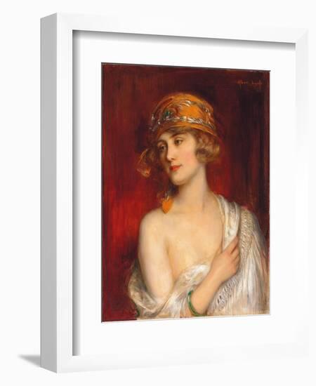 A Young Beauty-Albert Lynch-Framed Giclee Print