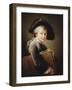 A Young Boy Holding a Portfolio, 1760-Francois-Hubert Drouais-Framed Giclee Print