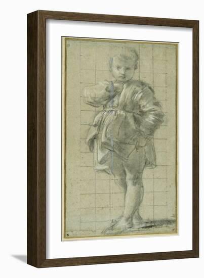 A Young Boy Standing-Bartolomeo Schedoni-Framed Giclee Print