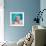 A Young Boy Swimming in a Small Pool-graphicphoto-Framed Photographic Print displayed on a wall