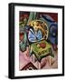 A Young Boy with Books and Toys-Auguste Macke-Framed Giclee Print