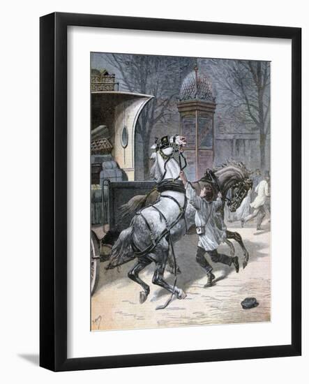 A Young Brave Man, Paris, 1892-Henri Meyer-Framed Giclee Print