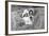 A Young Brother and Sister Nestled in the Hay, Ca. 1900-null-Framed Photographic Print