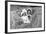 A Young Brother and Sister Nestled in the Hay, Ca. 1900-null-Framed Photographic Print