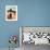 A Young Burmese Boy Tends His Family's Cows Near the Thatbinnyu Temple-null-Framed Photographic Print displayed on a wall