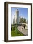 A Young Couple at Dubai Marina, Dubai, United Arab Emirates, Middle East-Fraser Hall-Framed Photographic Print