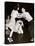 A Young Couple Dancing 'The Big Apple'-null-Stretched Canvas