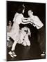 A Young Couple Dancing 'The Big Apple'-null-Mounted Photographic Print