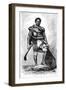 A Young Dahomian, Guinea, C1870s-E Ronjat-Framed Giclee Print