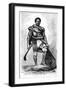 A Young Dahomian, Guinea, C1870s-E Ronjat-Framed Giclee Print